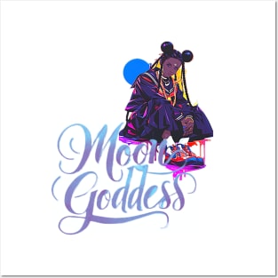 Moon Goddess Posters and Art